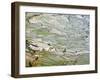 Flooded Laohu Zui Rice Terraces, Mengpin Village, Yuanyang County, Yunnan, China-Charles Crust-Framed Photographic Print