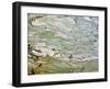 Flooded Laohu Zui Rice Terraces, Mengpin Village, Yuanyang County, Yunnan, China-Charles Crust-Framed Photographic Print