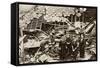 Flooded London Streets 1928-null-Framed Stretched Canvas