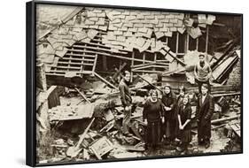 Flooded London Streets 1928-null-Framed Photographic Print