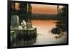 Flooded Ruins at Sunset-Enrique Serra-Framed Giclee Print