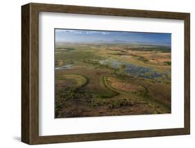 Flooded Savanna Rupununi, Guyana-Pete Oxford-Framed Photographic Print