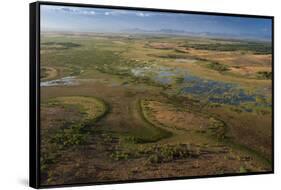 Flooded Savanna Rupununi, Guyana-Pete Oxford-Framed Stretched Canvas