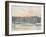 Flooded Sunset-Camille Pissarro-Framed Giclee Print