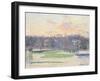 Flooded Sunset-Camille Pissarro-Framed Giclee Print