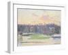 Flooded Sunset-Camille Pissarro-Framed Giclee Print