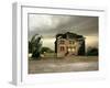 Flooding House-viczast-Framed Art Print