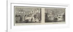 Flooding in Bristol-null-Framed Giclee Print