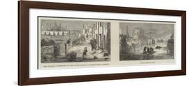 Flooding in Bristol-null-Framed Giclee Print