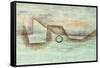 Flooding; Uberflutung-Paul Klee-Framed Stretched Canvas