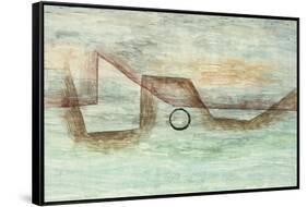 Flooding; Uberflutung-Paul Klee-Framed Stretched Canvas
