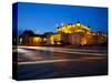 Floodlit National Assembly Building, Ploshtad National Assembly Square, Sofia, Bulgaria, Europe-Dallas & John Heaton-Stretched Canvas