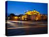 Floodlit National Assembly Building, Ploshtad National Assembly Square, Sofia, Bulgaria, Europe-Dallas & John Heaton-Stretched Canvas