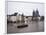 Floods in 1995, River Rhine, Cologne (Koln), Germany-Hans Peter Merten-Framed Photographic Print