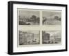 Floods in Rome-null-Framed Giclee Print