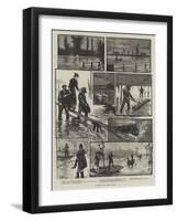 Floods in the Thames Valley-William Bazett Murray-Framed Giclee Print