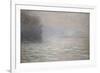 Floods on the Seine Near Bennecourt; Debacle, La Seine Pres Bennecourt, 1893-Claude Monet-Framed Giclee Print