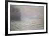 Floods on the Seine Near Bennecourt; Debacle, La Seine Pres Bennecourt, 1893-Claude Monet-Framed Giclee Print