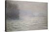 Floods on the Seine Near Bennecourt; Debacle, La Seine Pres Bennecourt, 1893-Claude Monet-Stretched Canvas