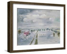 Floods-Roland Vivian Pitchforth-Framed Giclee Print