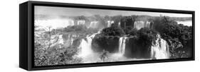 Floodwaters at Iguacu Falls, Brazil-null-Framed Stretched Canvas