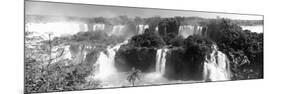 Floodwaters at Iguacu Falls, Brazil-null-Mounted Premium Photographic Print