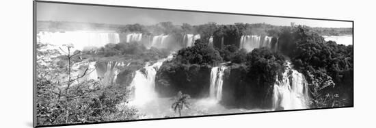 Floodwaters at Iguacu Falls, Brazil-null-Mounted Photographic Print