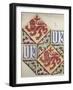 Floor Design For the Houses of Parliament-Augustus Welby Northmore Pugin-Framed Giclee Print