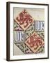 Floor Design For the Houses of Parliament-Augustus Welby Northmore Pugin-Framed Giclee Print