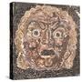 Floor Mosaic Dating to the 1st Century BC Depicting a Dionysus Mask-null-Stretched Canvas