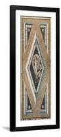 Floor Mosaic Dating to the 1st Century BC Depicting Nike-null-Framed Giclee Print