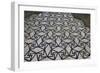 Floor Mosaic with Geometric Motifs from the Roman City of Emporiae-null-Framed Giclee Print