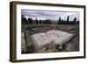 Floor Mosaic with Hunting Scenes-null-Framed Giclee Print