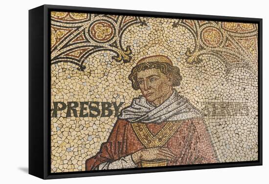 Floor Mosaics-G and M Therin-Weise-Framed Stretched Canvas