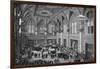 Floor of the New York Stock Exchange, 1885-null-Framed Giclee Print