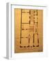 Floor Plan for Wolfgang Amadeus Mozart'S-null-Framed Giclee Print