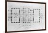 Floor Plan of the White House-null-Framed Giclee Print