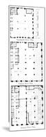 Floor plans, Johns-Manville Building, New York City, 1924-Unknown-Mounted Giclee Print