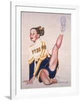 Floor Routine, 2002-Joe Heaps Nelson-Framed Giclee Print