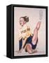 Floor Routine, 2002-Joe Heaps Nelson-Framed Stretched Canvas