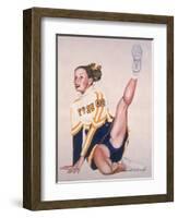 Floor Routine, 2002-Joe Heaps Nelson-Framed Giclee Print