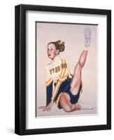 Floor Routine, 2002-Joe Heaps Nelson-Framed Giclee Print