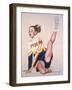 Floor Routine, 2002-Joe Heaps Nelson-Framed Giclee Print