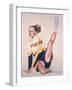 Floor Routine, 2002-Joe Heaps Nelson-Framed Giclee Print