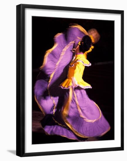 Floor Show at Xcaret, Riviera Maya, Mexico-Greg Johnston-Framed Premium Photographic Print