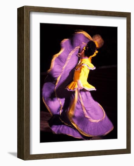 Floor Show at Xcaret, Riviera Maya, Mexico-Greg Johnston-Framed Photographic Print