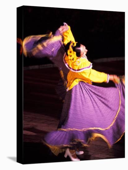 Floor Show at Xcaret, Riviera Maya, Mexico-Greg Johnston-Stretched Canvas