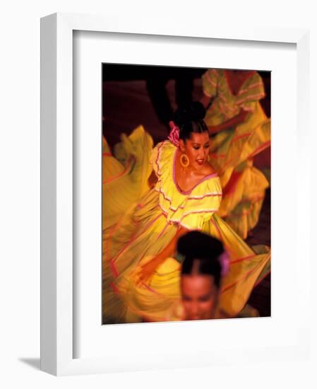 Floor Show at Xcaret, Riviera Maya, Mexico-Greg Johnston-Framed Photographic Print