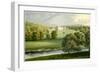 Floors Castle, Roxburghshire, Scotland, Duke of Roxburghe, C1880-Benjamin Fawcett-Framed Giclee Print