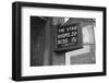 Flophouse Sign-John Vachon-Framed Photographic Print